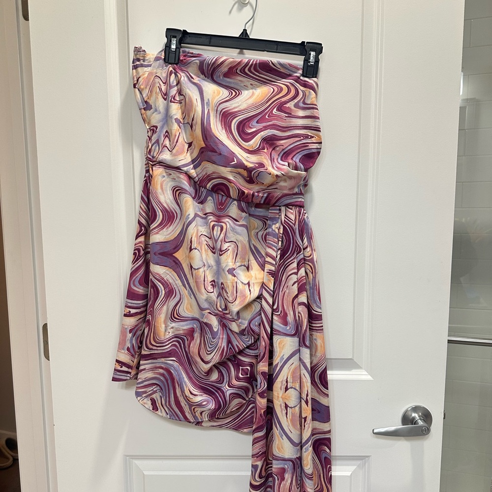 Triple Threads Purple Dress - Picture 2 of 3